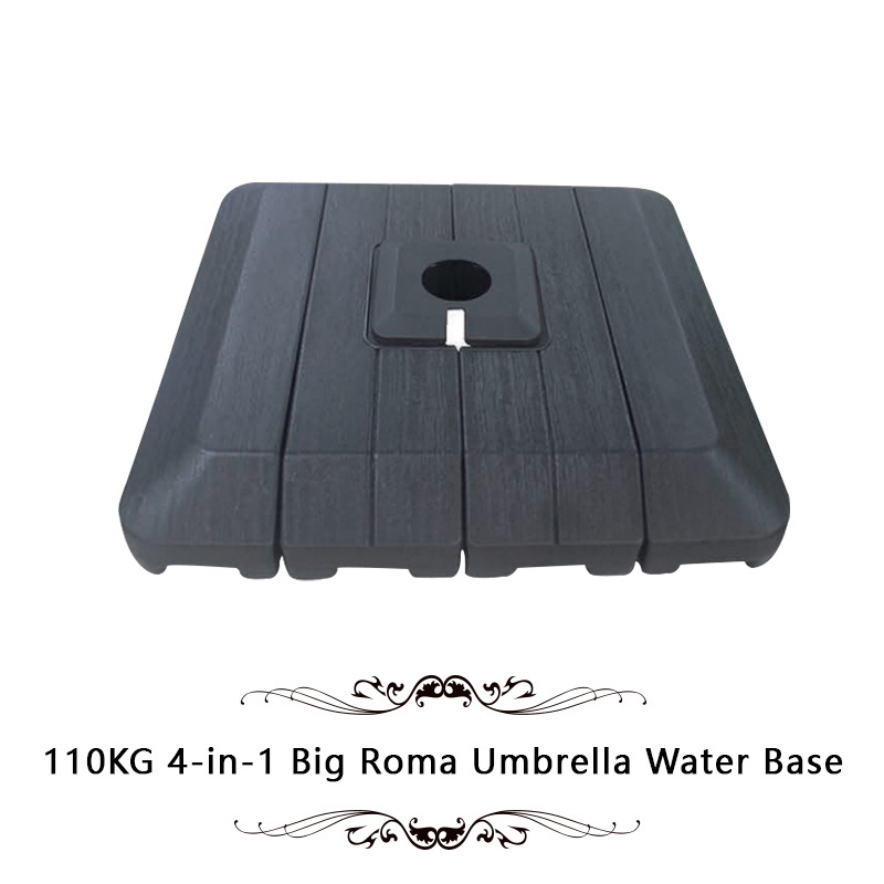 Garden furniture Parasols accessories cantilever roller plastic cistern parasol parts marble umbrella base