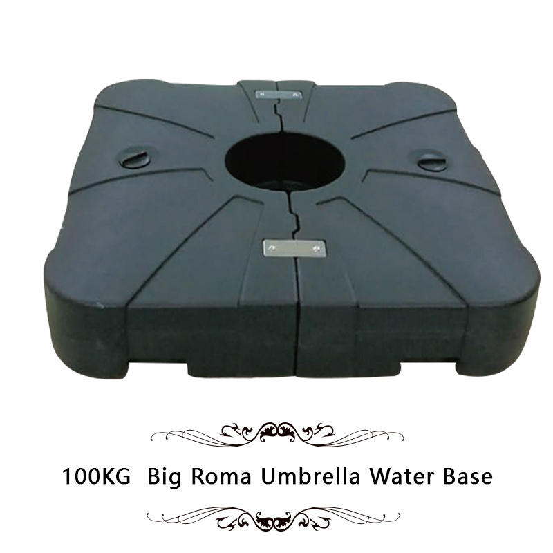 Garden furniture Parasols accessories cantilever roller plastic cistern parasol parts marble umbrella base