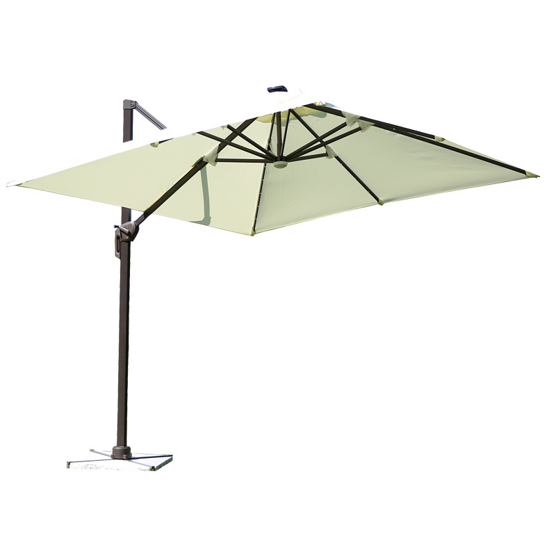 Factory wholesale Restaurant umbrella lamp beads umbrella terrace garden