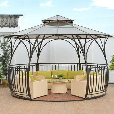 Party Tent Wedding Patio Gazebo Outdoor Canopy Luxury Garden Gazebos With Light