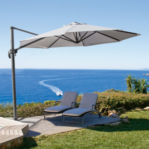 Large Top Sale Waterproof Outdoor Umbrella 10ft Beach Aluminum Cantilever Garden Parasols Patio Umbrellas