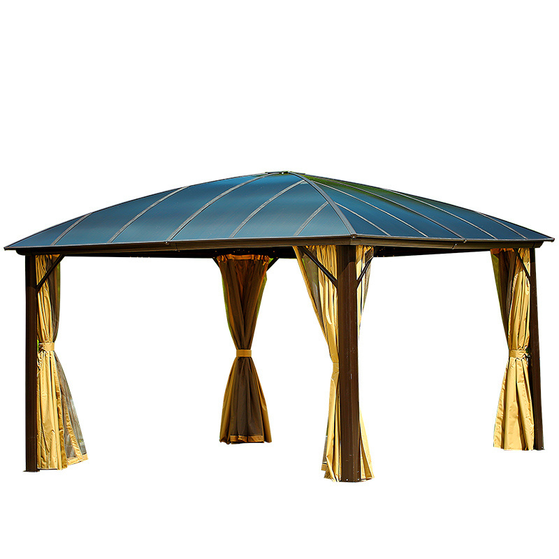 Other outdoor furniture Garden outdoor luxury pergola dome aluminum gazebo manufacturers