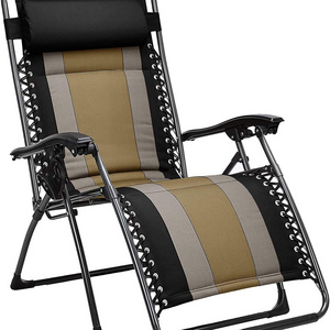 Modern Outdoor Furniture Aluminum Patio Furniture Sling Reclining Beach Sun Lounger Chair