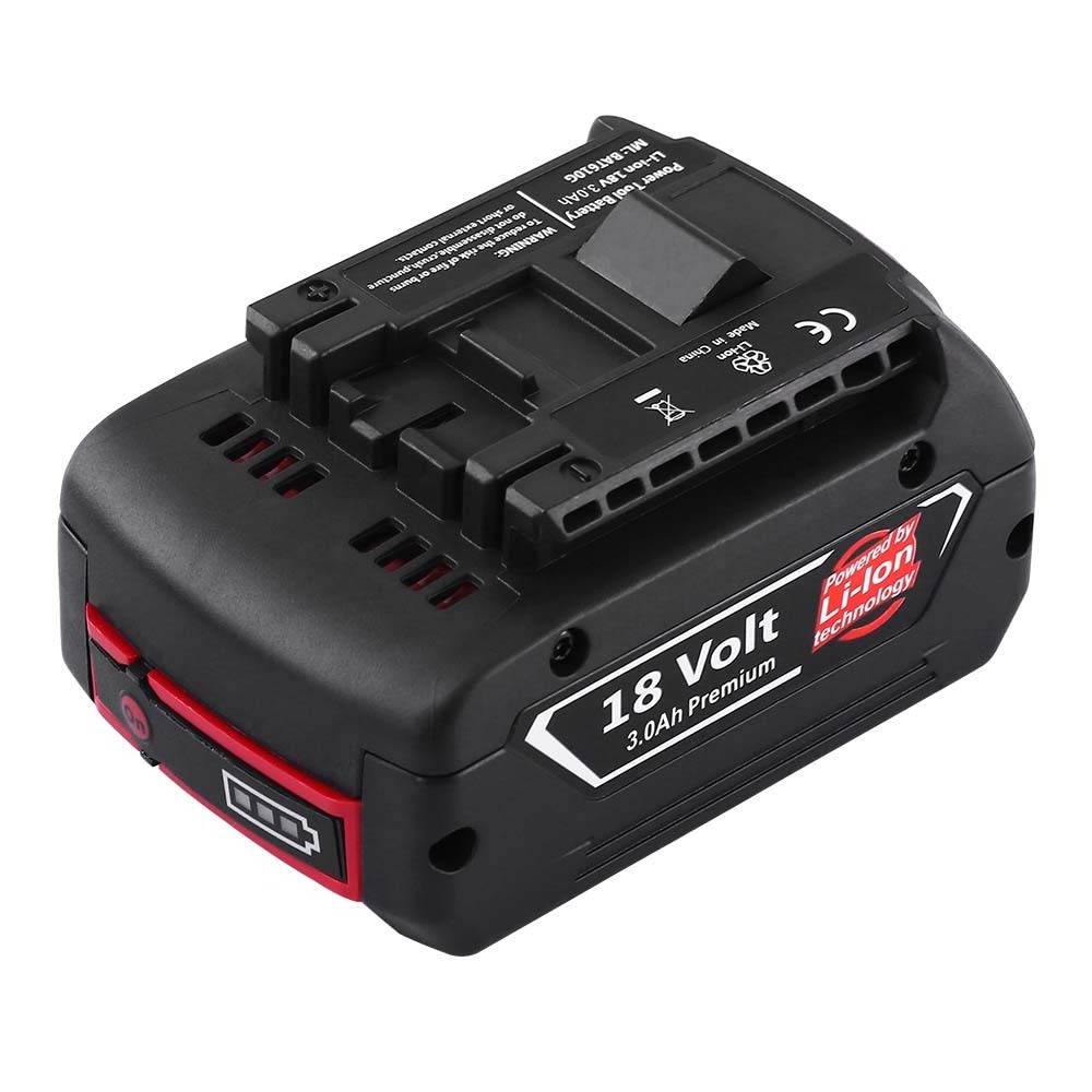 Lithium Battery Pack 18V BAT611 3.0Ah 4.0Ah 5.0Ah 6.0Ah For Boschs Cordless Drill Power Tools Replacement Battery