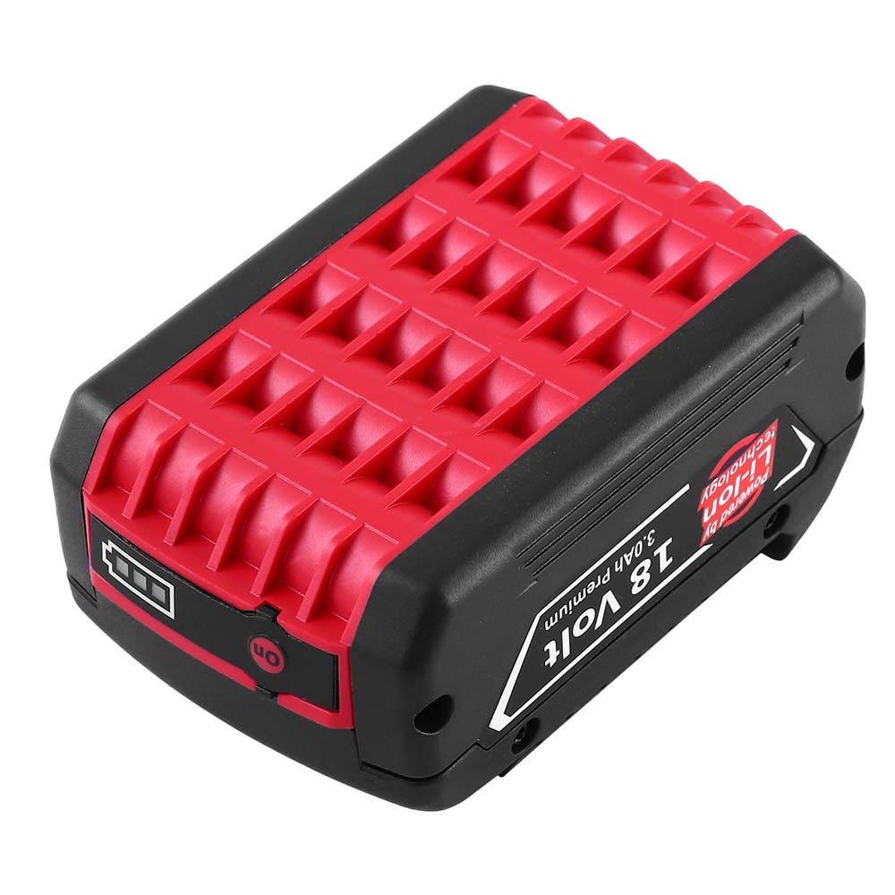 Lithium Battery Pack 18V BAT611 3.0Ah 4.0Ah 5.0Ah 6.0Ah For Boschs Cordless Drill Power Tools Replacement Battery