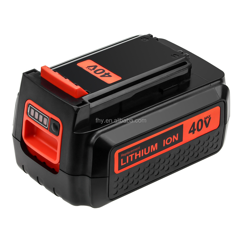 3000mAh 40V Battery Compatible with Black and Decker 40V Tools Weed String Trimmer Leaf Blower etc Replace for Black and Decker