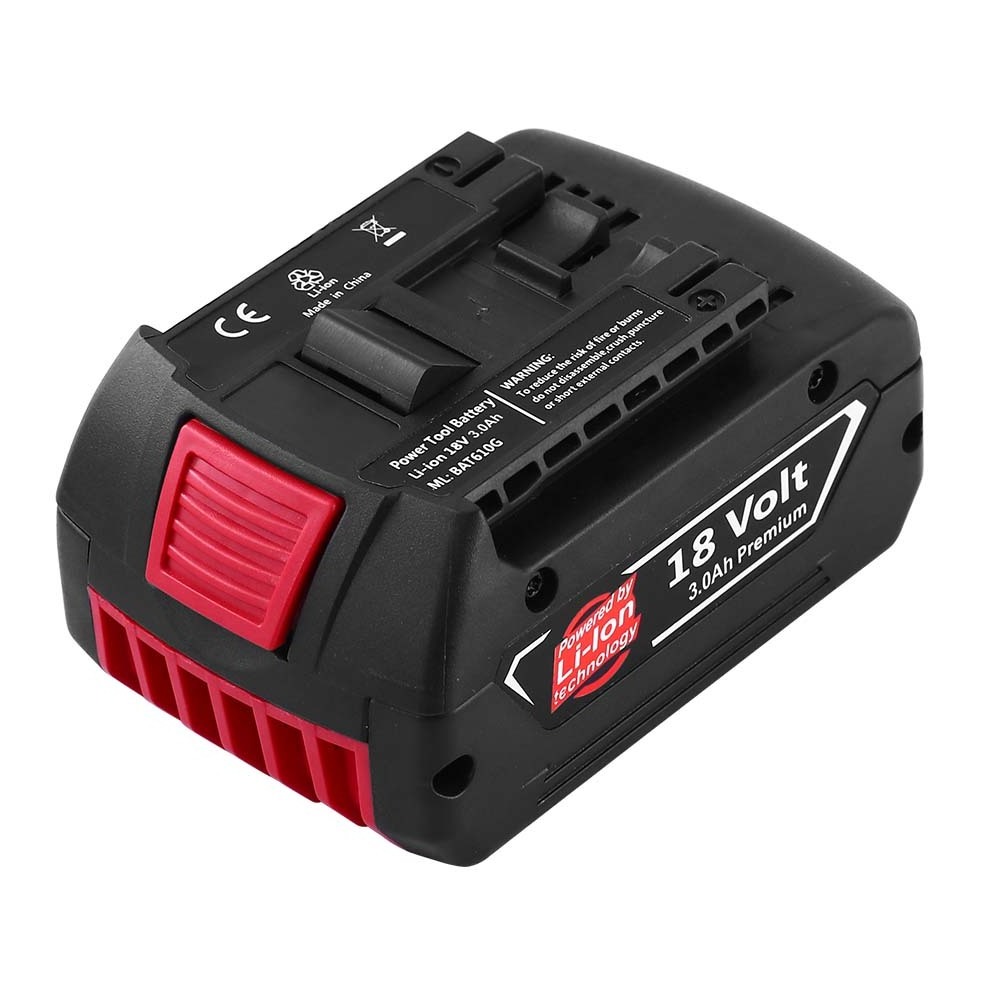 Lithium Battery Pack 18V BAT611 3.0Ah 4.0Ah 5.0Ah 6.0Ah For Boschs Cordless Drill Power Tools Replacement Battery