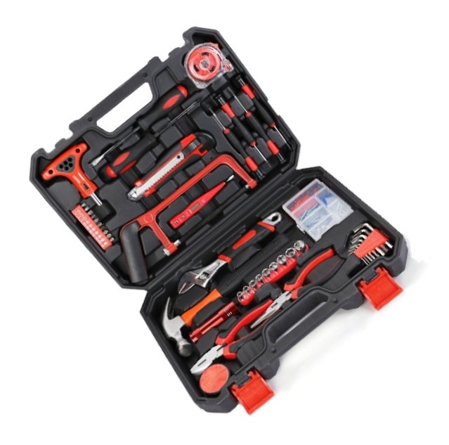 High Quality 43-Piece Combination Hand Tool Kit for Electricians Carpenters Includes Bits Hex Keys OEM ODM Customizable Support