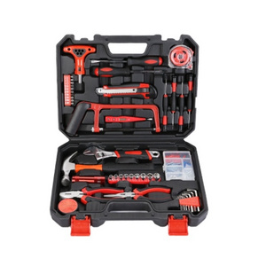 High Quality 43-Piece Combination Hand Tool Kit for Electricians Carpenters Includes Bits Hex Keys OEM ODM Customizable Support