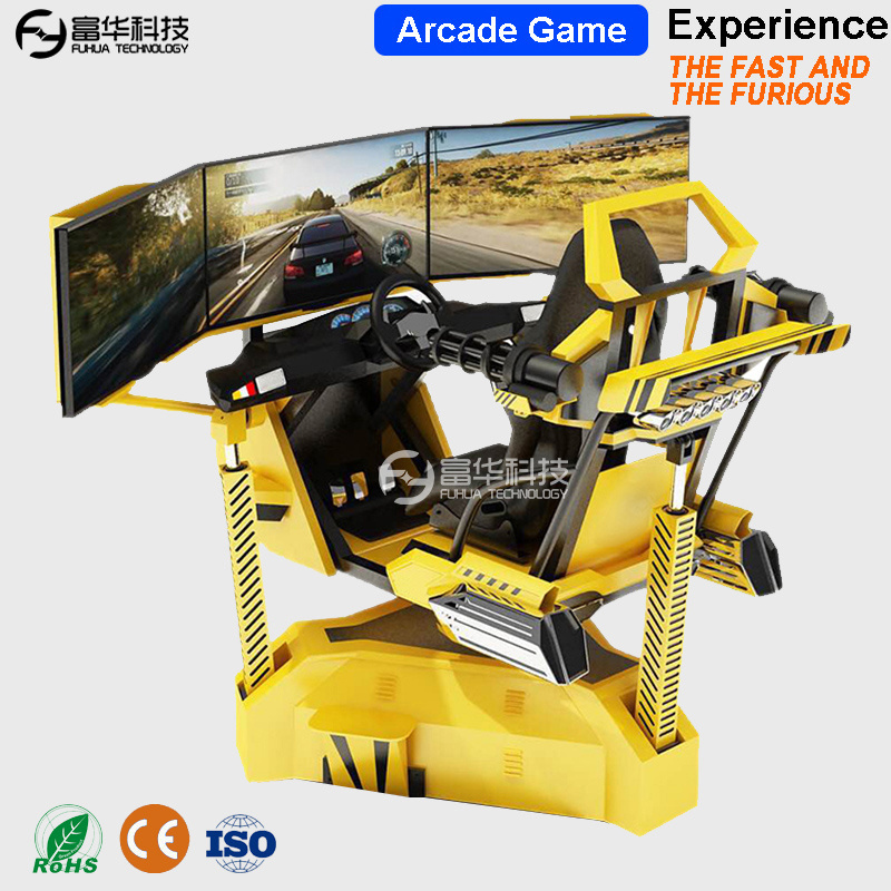 Virtual Reality 9d vr driving simulator car driving Game Machine 4d Car Racing Simulator