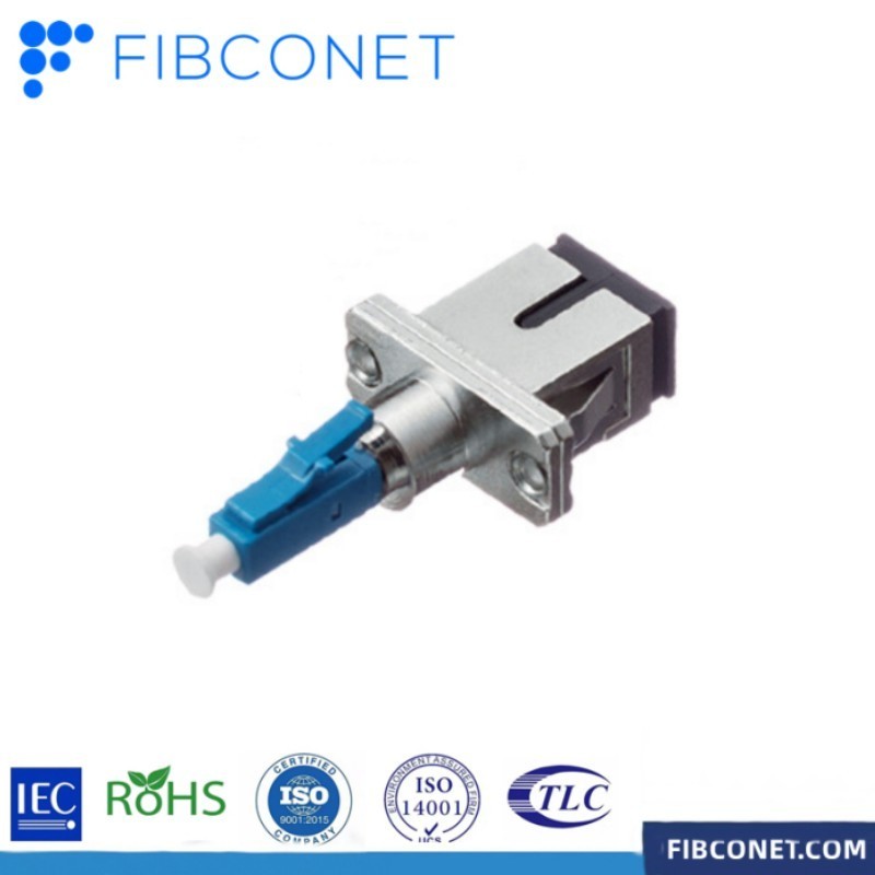 Single Mode LC/Upc Male to Sc/Upc Female Hybrid Optical Fiber Adapter