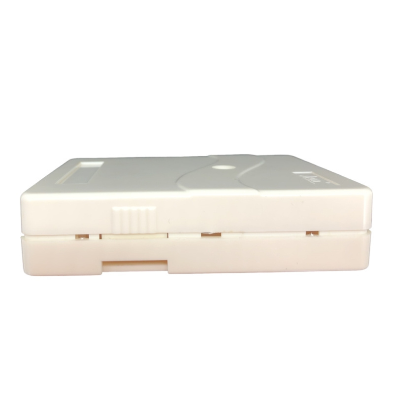 Indoor Wall Mounted 86*86mm Mini 1 Core Terminal box desktop box optical fiber panel access Fiber Optic Faceplate surface Box