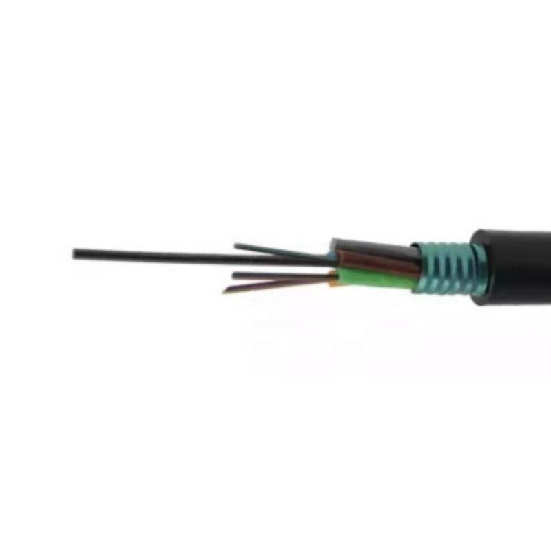 Fiber Optical Buried Optical GYTS Cable with Low voltage 24/48/72/96 outdoor single mode