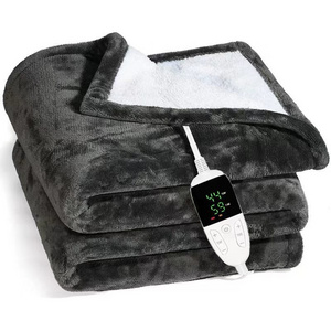 Heated Blanket, Machine Washable Extremely Soft and Comfortable Electric Blanket Throw Fast Heating with Hand Controller