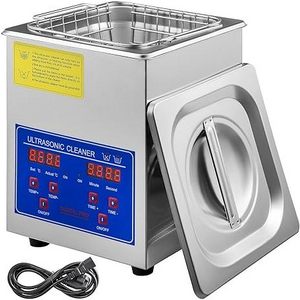 Ultrasonic Cleaner 2L Ultrasonic Cleaning Machine for Jewelry Watch Glasses Diamond Eyeglass Small Parts Cleaning 3L/4L/6L/10L