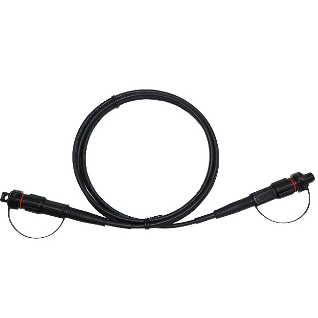 cable manufacturer FTTH fiber optic drop cable patch cord with IP 67 waterproof SC connector