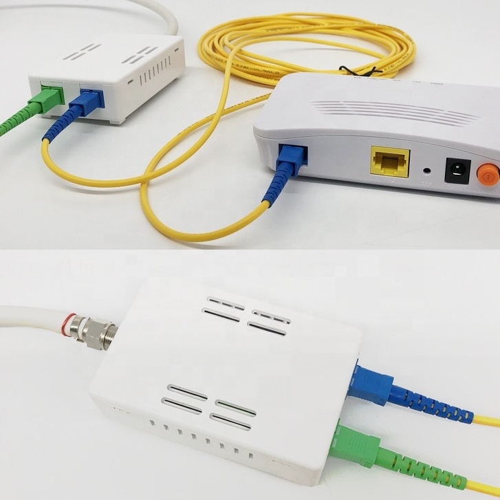 FWDM CATV passive optic ftth node wdm 1-2 Way FWDM Optical receiver node