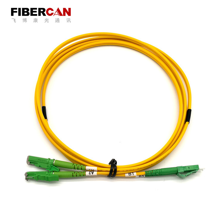 Licenced e2k fiber optic connector E2000 APC fiber optic pigtail E2000 patch cord