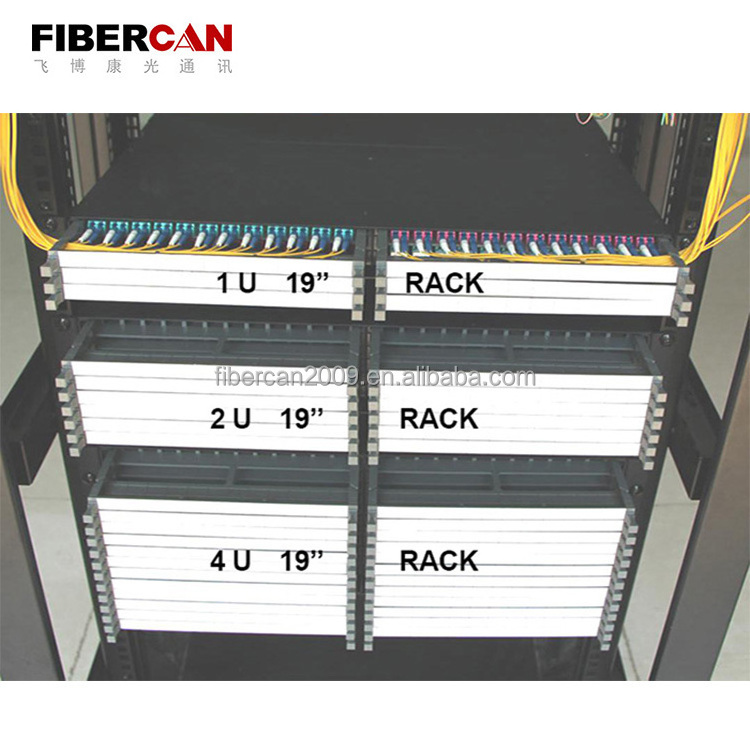 12 port SC Fiber optic pigtail splice box optical adapter closure for 19'' rack with US patent