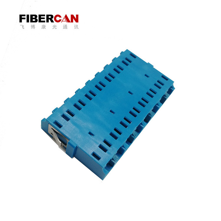 8 core LC fiber optic adapter 8 port lc fiber optic coupler for fiber optic patch panel in data center