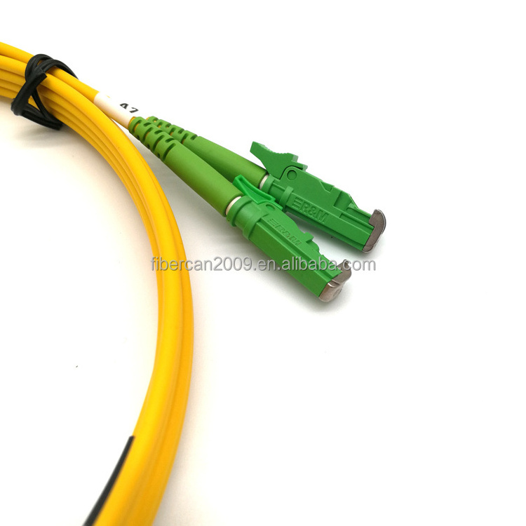 Licenced e2k fiber optic connector E2000 APC fiber optic pigtail E2000 patch cord