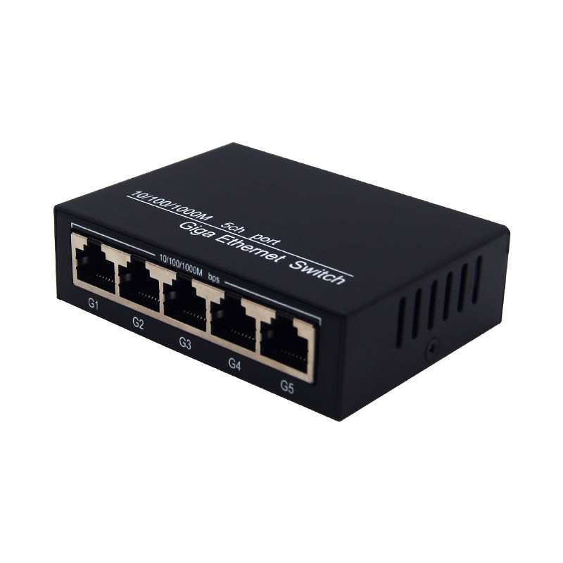 5 Port 8 Port Gigabit 10/100/1000 Mbps Unmanaged Ethernet Splitter Mini Desktop Plug and Play Ethernet Network Switch