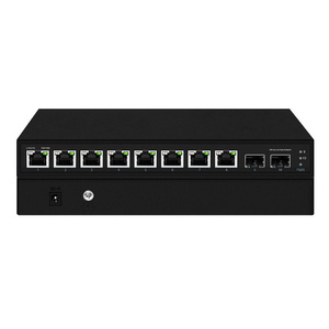 8-Port 2.5G Ethernet Switch with 2 10G SFP 100/1000/2500Mbps Unmanaged Network POE+ Switch