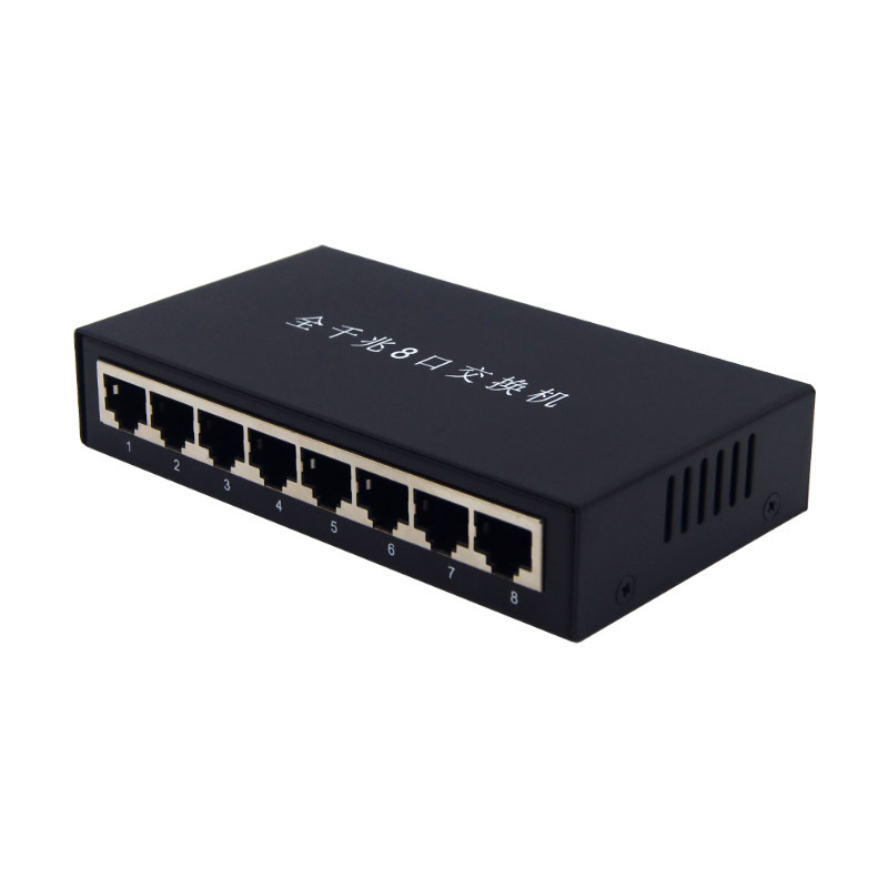 5 Port 8 Port Gigabit 10/100/1000 Mbps Unmanaged Ethernet Splitter Mini Desktop Plug and Play Ethernet Network Switch