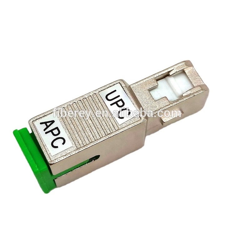 0-30dB Singlemode Metal Case SC UPC Male to SC APC Female Fiber Optic 0dB Build Out Hybrid Attenuator for CATV Optic Attenuation