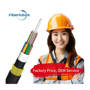 Fiber Optic Cable Cable Manufacturer 6 8 12 24 48 96 Core Single Mode G657A1 G657A2 Outdoor ADSS Cable Span 100m 120m