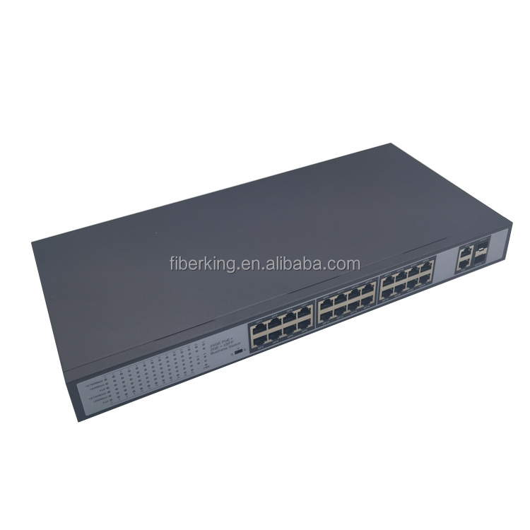 24 Port L2 Managed Ethernet Network Switch with 2 SFP Port d-link poe switch gigabit