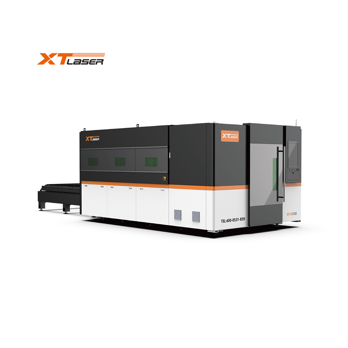 China cheaper price 6000w fiber laser cutting machine enclosed model machine for metal cs al ss