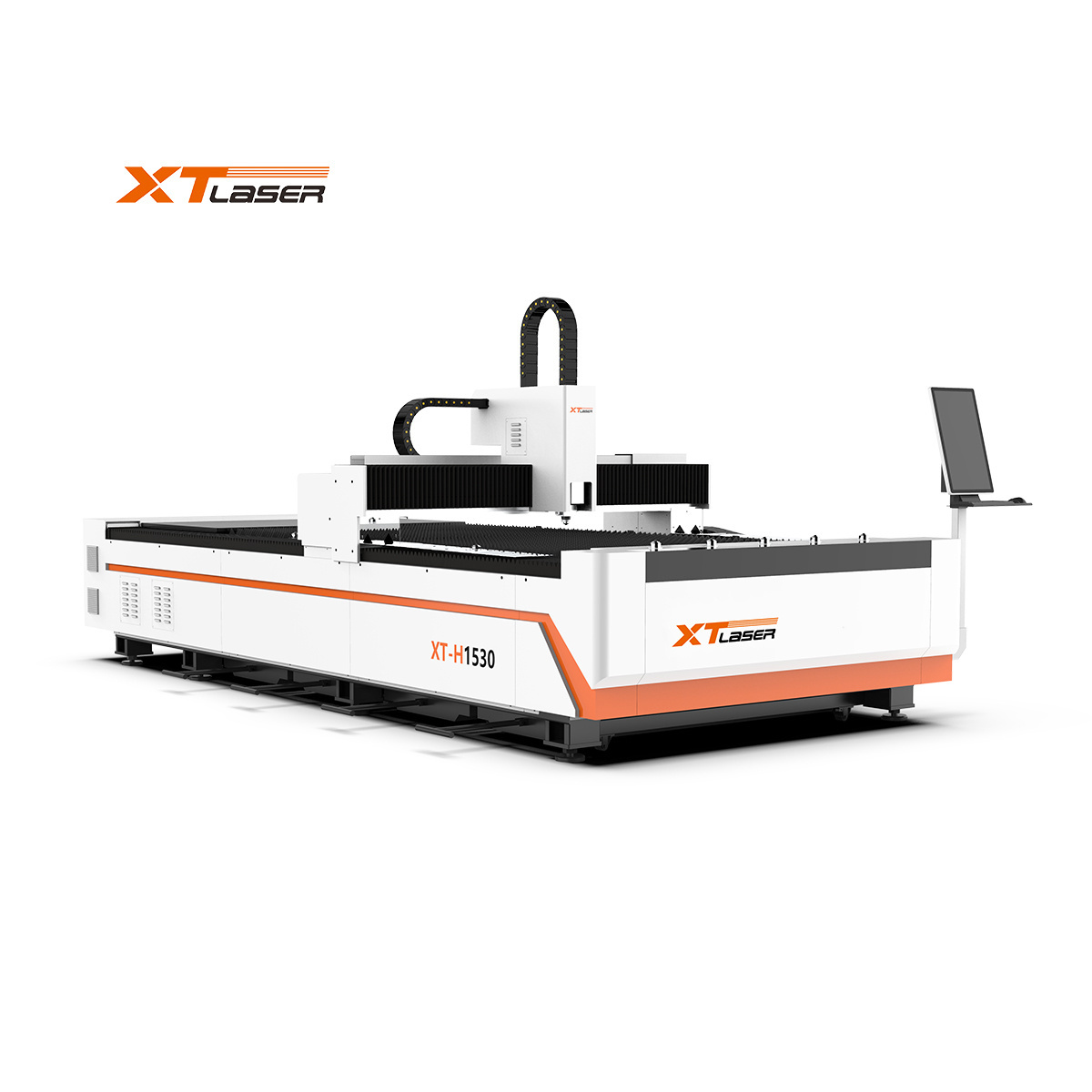 XT LASER 1500W 3000W 6000W Single Table 3000*1500mm Steel/stainless Steel Laser Cutting Machine single platform