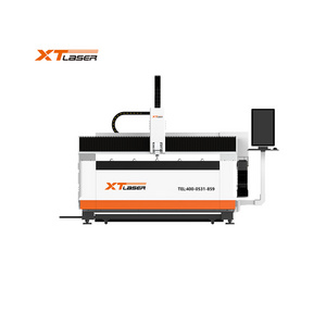 XT LASER 1500W 3000W 6000W Single Table 3000*1500mm Steel/stainless Steel Laser Cutting Machine single platform