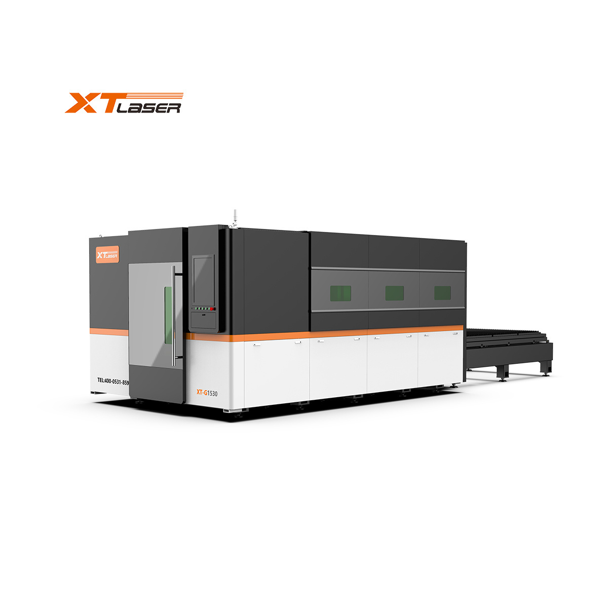 China cheaper price 6000w fiber laser cutting machine enclosed model machine for metal cs al ss