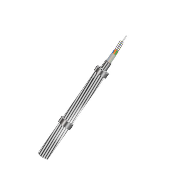 Manufactures 24 36 48  96 144core G655C G652D opgw fiber optic cable price