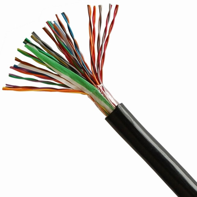 Fiber optic communication cablecopper wire drop wire duct telephone cable hot sale factory communication cables