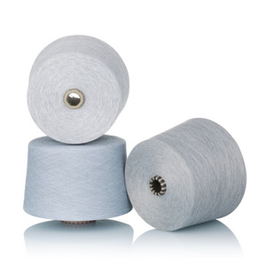 High Tenacity Textile Yarn Polyester 80% Cotton 20% Siro Spinning Grey Spun Yarn for Knitting