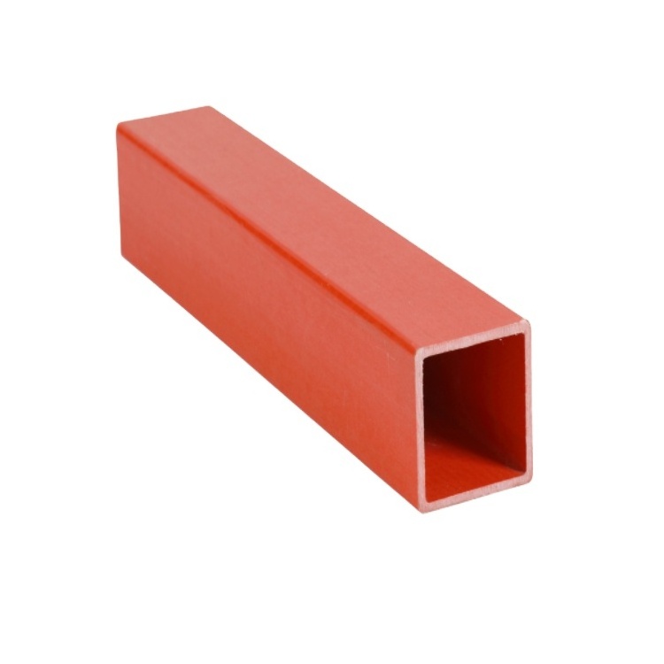 Corrosion free factory frp rectangle tube fiber glass square pipe