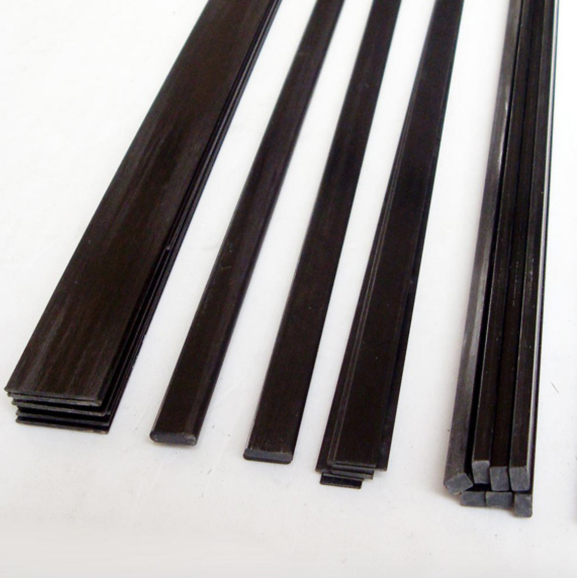 China factory direct sale pultruded carbon fiber strip flat bar