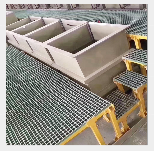 Fiberglass FRP Grating Frp Floor Grating FRP Carwash Grating Floor