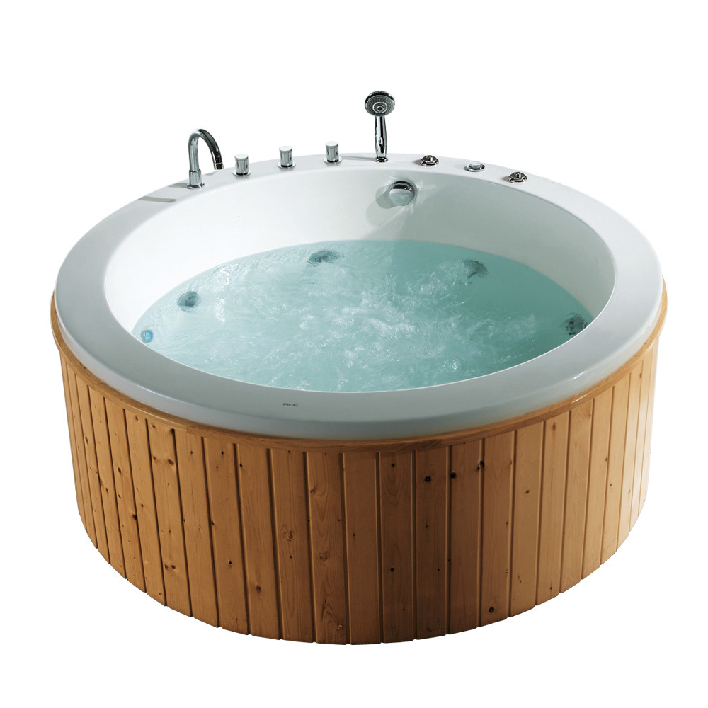 FICO wooden barrel bathtub FC-WD02