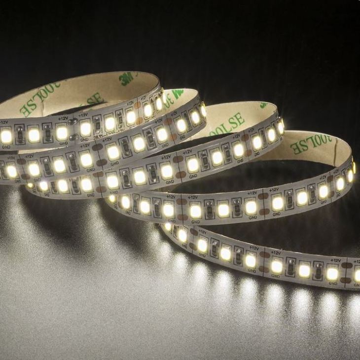 High Lumen CRI70 DC12V/24V 10W LED Strip Tape Light 120leds/m SMD 2835 Flexible Led Strip