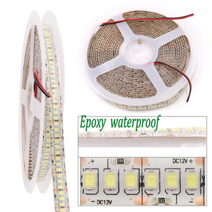 High Lumen CRI70 DC12V/24V 10W LED Strip Tape Light 120leds/m SMD 2835 Flexible Led Strip