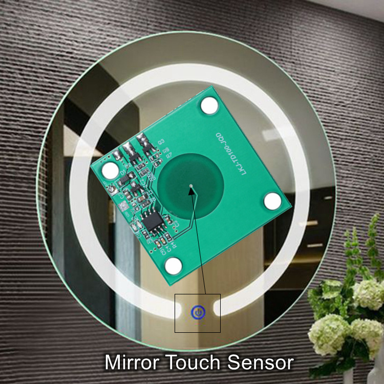 Intelligence LED Touch Dimmer Switch 12V 24V 5A Mirror Touch Sensor Control bathroom makeup mirror dimmer