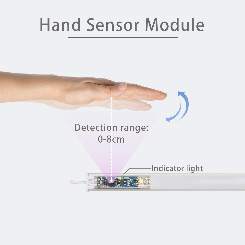 IR non-contact hand motion sensor switch module LED dimmable inductive switch