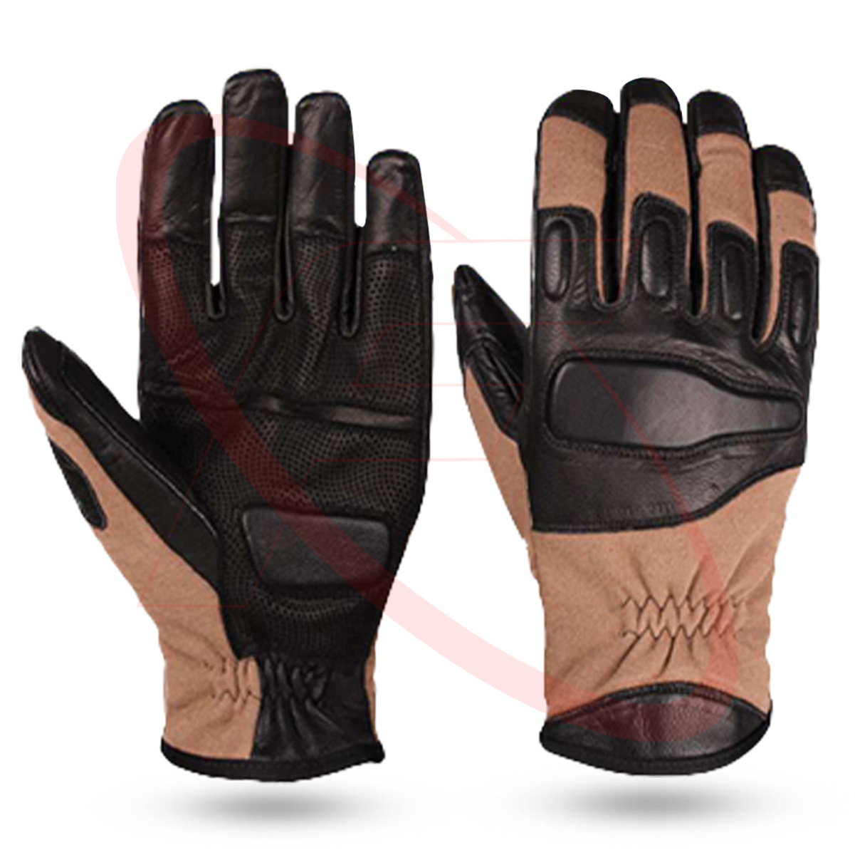 Best Quality Made of Premium Goat Leather Tactical Rappelling Gloves Shooting Leather gloves from Pakistan