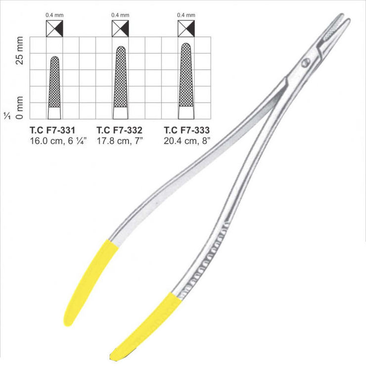 Stainless steel High Quality Astroviejo Needle Holder TC Forceps