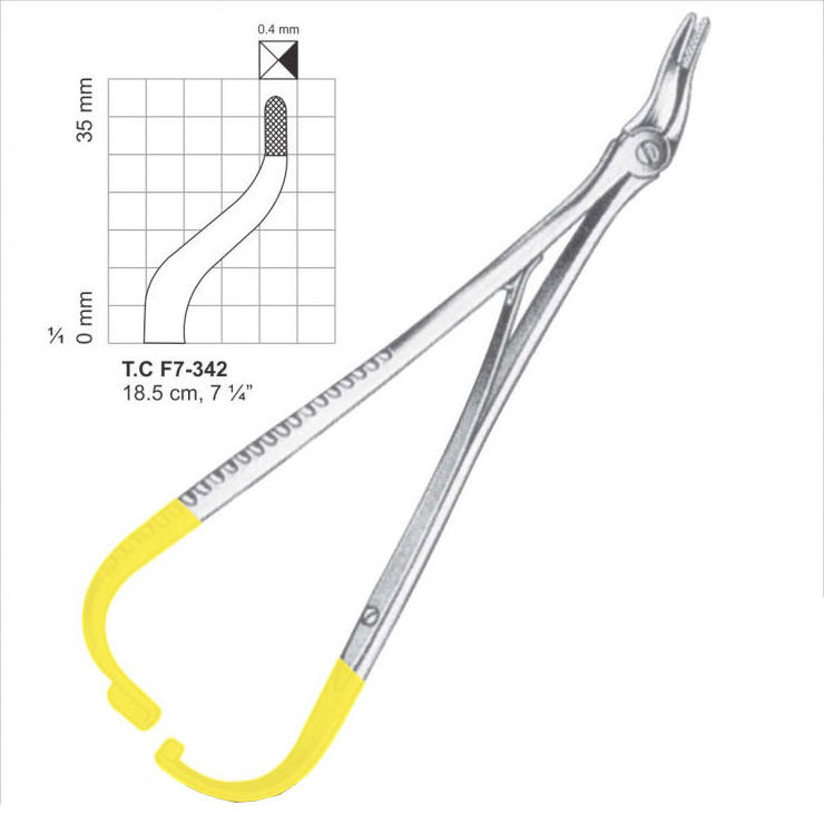 Stainless steel High Quality Astroviejo Needle Holder TC Forceps