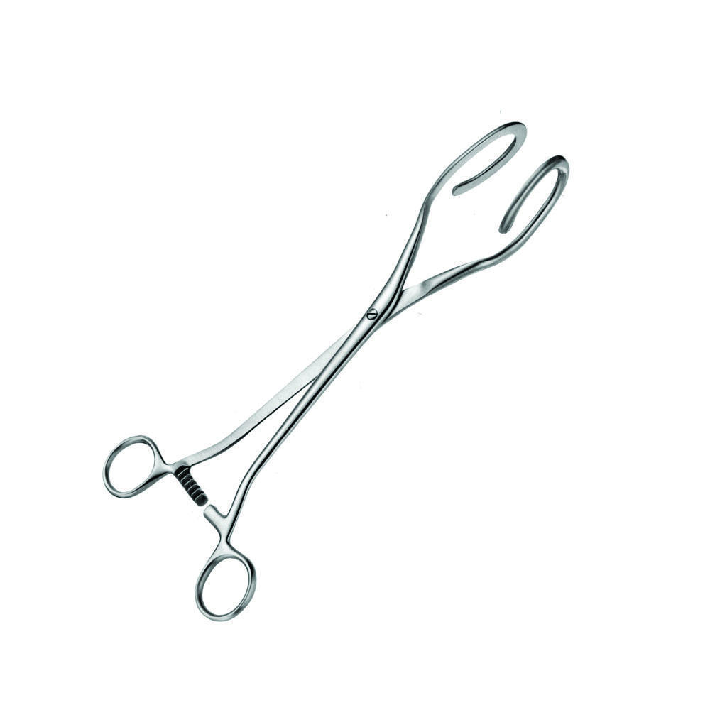 Manufactured of Stainless Steel Heaney Hysterectomy Clamps Curved 2-Tooth Box Joint Gynecology Instruments 23 cm/ 9